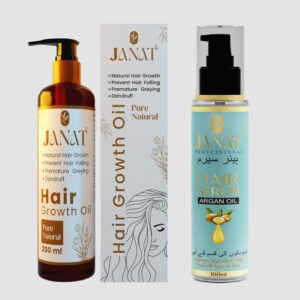 JANAT HAIR OIL AND JANAT HAIR SERUM